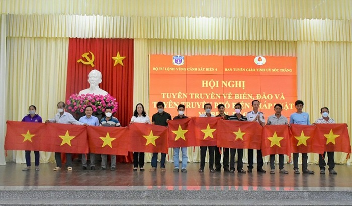 Tây Nam Bộ: Đẩy mạnh tuyên truyền, phổ biến Luật Cảnh sát biển