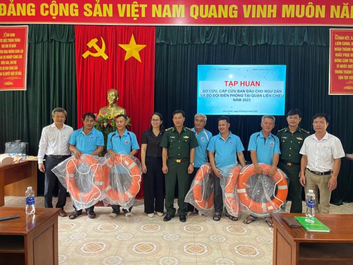 Tập huấn sơ cứu cấp cứu ban đầu cho ngư dân