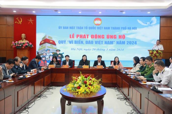 Hà Nội: Gần 40 tỷ đồng ủng hộ Quỹ Vì biển, đảo Việt Nam năm 2024
