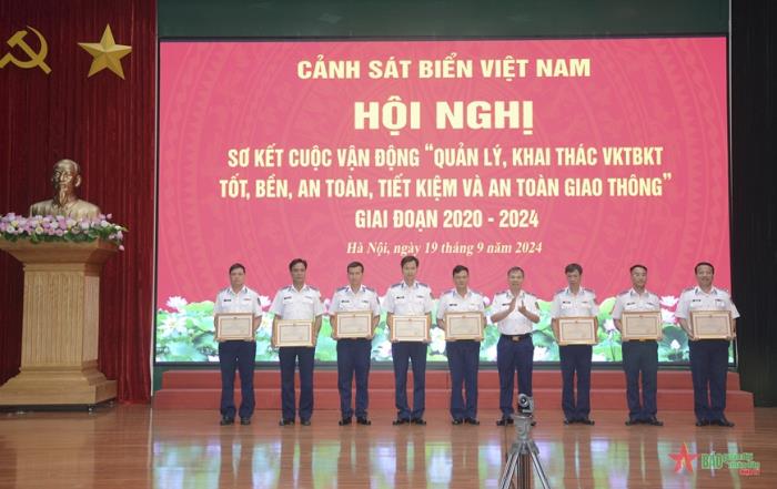 Bộ tư lệnh Cảnh sát biển sơ kết Cuộc vận động 50 giai đoạn 2020-2024