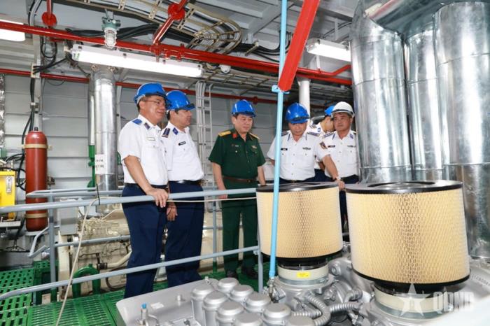 Nghiệm thu kỹ thuật cấp cơ sở tàu tuần tra cao tốc của Cảnh sát biển Việt Nam