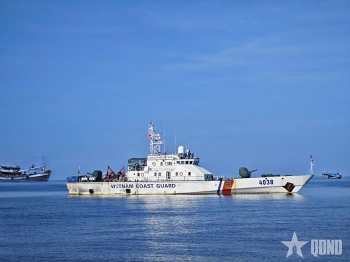 Tàu Cảnh sát biển 4038: Vững vàng nơi đầu sóng