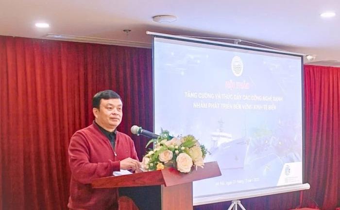 Thúc đẩy công nghệ xanh để phát triển kinh tế biển bền vững