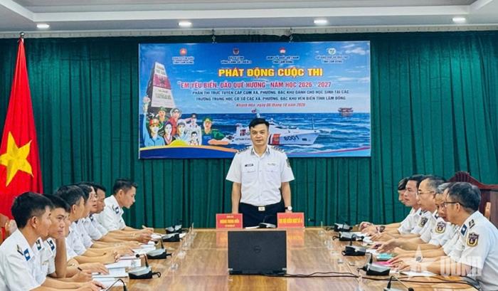 Vùng Cảnh sát biển 3 phát động Cuộc thi Em yêu biển, đảo quê hương
