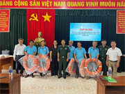 Tập huấn sơ cứu cấp cứu ban đầu cho ngư dân