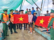 Biên phòng TP Hồ Chí Minh tuyên truyền chống khai thác hải sản bất hợp pháp