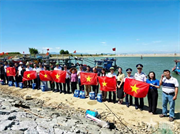 Vùng CSB 1 tổ chức chương trình Cảnh sát biển đồng hành với ngư dân tại Hà Tĩnh