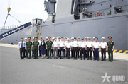 Tàu Hải quân Singapore thăm Khánh Hòa