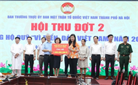 Hà Nội: Tích cực ủng hộ Quỹ Vì biển, đảo Việt Nam