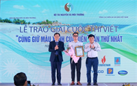 14 tác phẩm đoạt giải Cuộc thi viết Cùng giữ màu xanh của biển