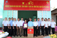 Tổng công ty Tân cảng Sài Gòn tuyên truyền biển, đảo và trao nhà tình nghĩa tại Đắk Nông