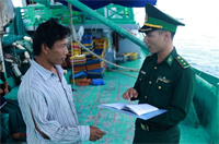 Khai thác mỏ thủy sản trên vùng biển Tây Nam