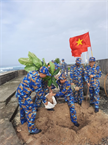 Huyện đảo Trường Sa hưởng ứng Tết trồng cây đầu năm mới