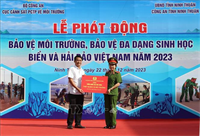 Phát động bảo vệ môi trường, bảo vệ đa dạng sinh học biển và hải đảo Việt Nam 2023