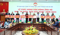 Hà Nội: Hơn 30 tỷ đồng đăng ký ủng hộ Quỹ Vì biển, đảo Việt Nam