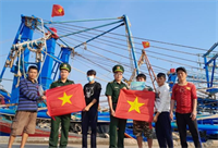 Tỉnh Kiên Giang: Bộ đội biên phòng chung tay gỡ thẻ vàng cho ngành thủy sản