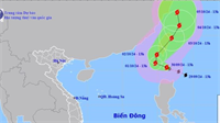 Thời tiết ngày 1-10: Bão Krathon đi vào vùng Bắc Biển Đông