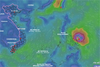 Siêu bão Man-yi dữ dội, dự báo thời điểm đi vào biển Đông