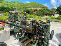 Đại đội Phòng không 7 bảo vệ bình yên vùng trời Côn Đảo