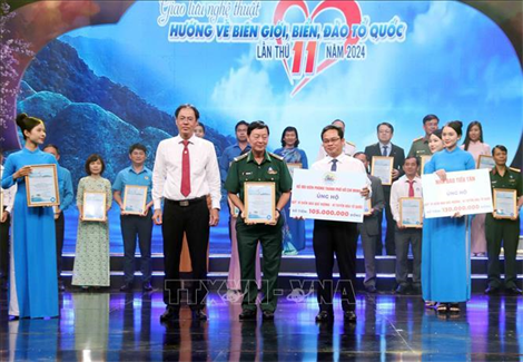 TP Hồ Chí Minh: Hơn 35,3 tỷ đồng chung tay hướng về biên giới, biển, đảo Tổ quốc