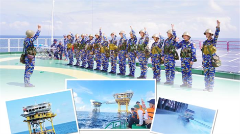 Tỏa sáng phẩm chất bộ đội Cụ Hồ giữa trùng khơi