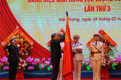 Quân chủng Hải quân đón nhận danh hiệu Anh hùng Lực lượng vũ trang nhân dân lần thứ 3