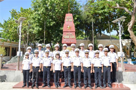 Tự hào lần đầu đến với Trường Sa